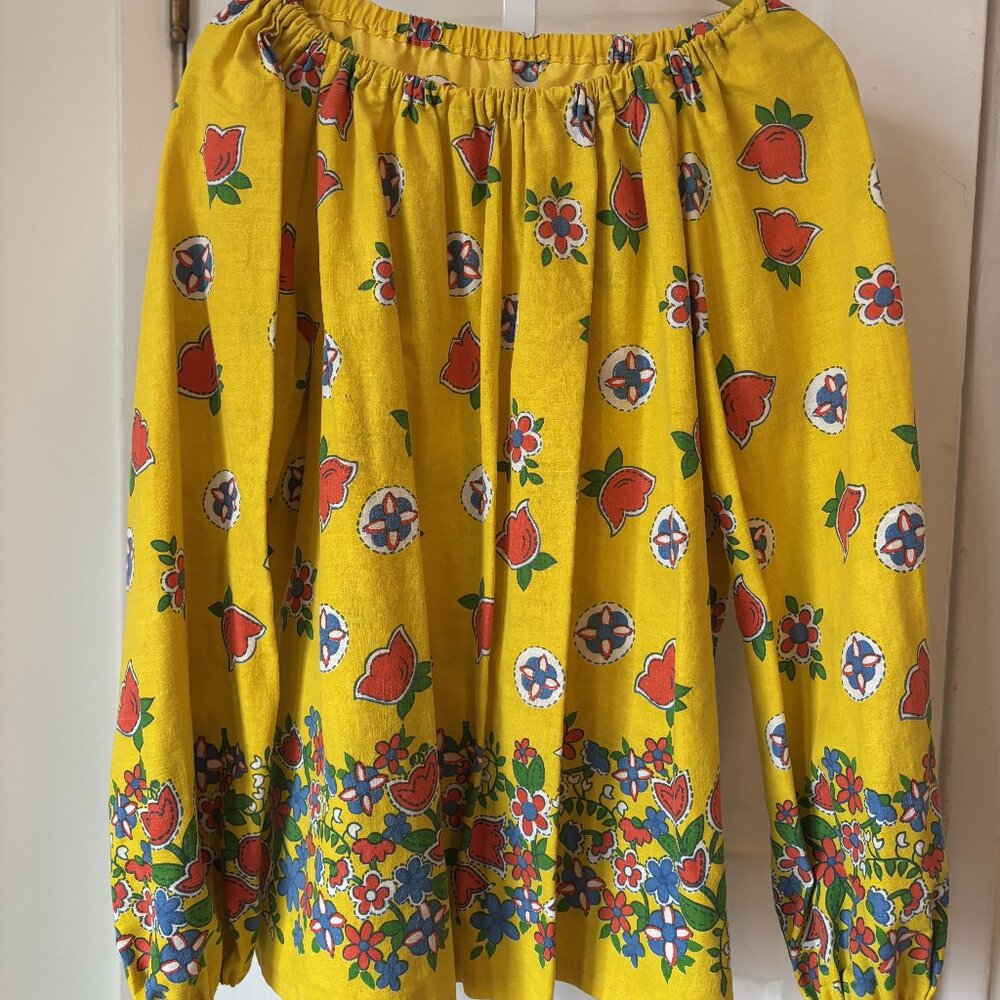 Vintage peasant blouse